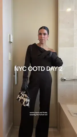 Outfit of the day in new york city 🤎 full monochromatic chocolate brown look today! Only in nyc can i be this dressed up during the day and not stand out lol. This is probably my fav look for the entire trip and i can’t wait to share the photos we took ✨ #OOTD #nycoutfit #monochromeoutfit #zaraset #zaraoutfit #cowhidepurse #lookoftheday #styleinspo #fashiontiktok 
