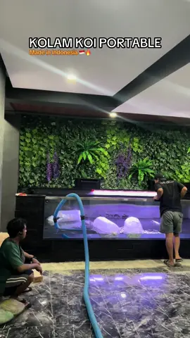 Kolam MEGATANK portable beres terpasang dirumah Tuannya👍 Menyala boskuu🔥🔥 Informasi pemesanan bisa hubungi wa admin Mbak Arni 085236855984😊🙏 📍Alamat Produksi : Jl.Manggala Rt.45/Rw.09 Sananrejo,Turen-Malang🇮🇩 #kolamportable #nurkolam #inspirasikolamikan #aquarium 