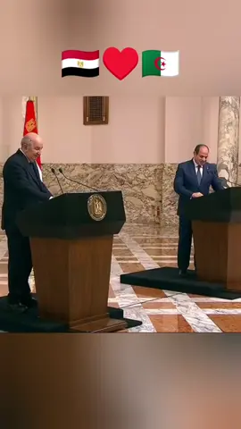 المؤتمر الصحفي الذي جميع بين الرئيس الجزائري مع نظيره المصري  #الجزائر #algeria #مصر #القاهرة #سيسي #الجزائر🇩🇿_تونس🇹🇳_المغرب🇲🇦 #تونس #المغرب #ليبيا #فرنسا #france #viral #fyp #تبون_رئيس_الجمهورية #algerian_power 