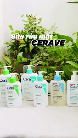 Sửa rửa mặt Cerave dành cho mọi loại da #suaruamat #cerave #duongda #dadau #dakho #danhaycam #dodoshop #xuhuong 