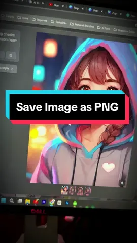 How to save any image from internet as PNG #ai #tools #png #pngfile #chatgpt 