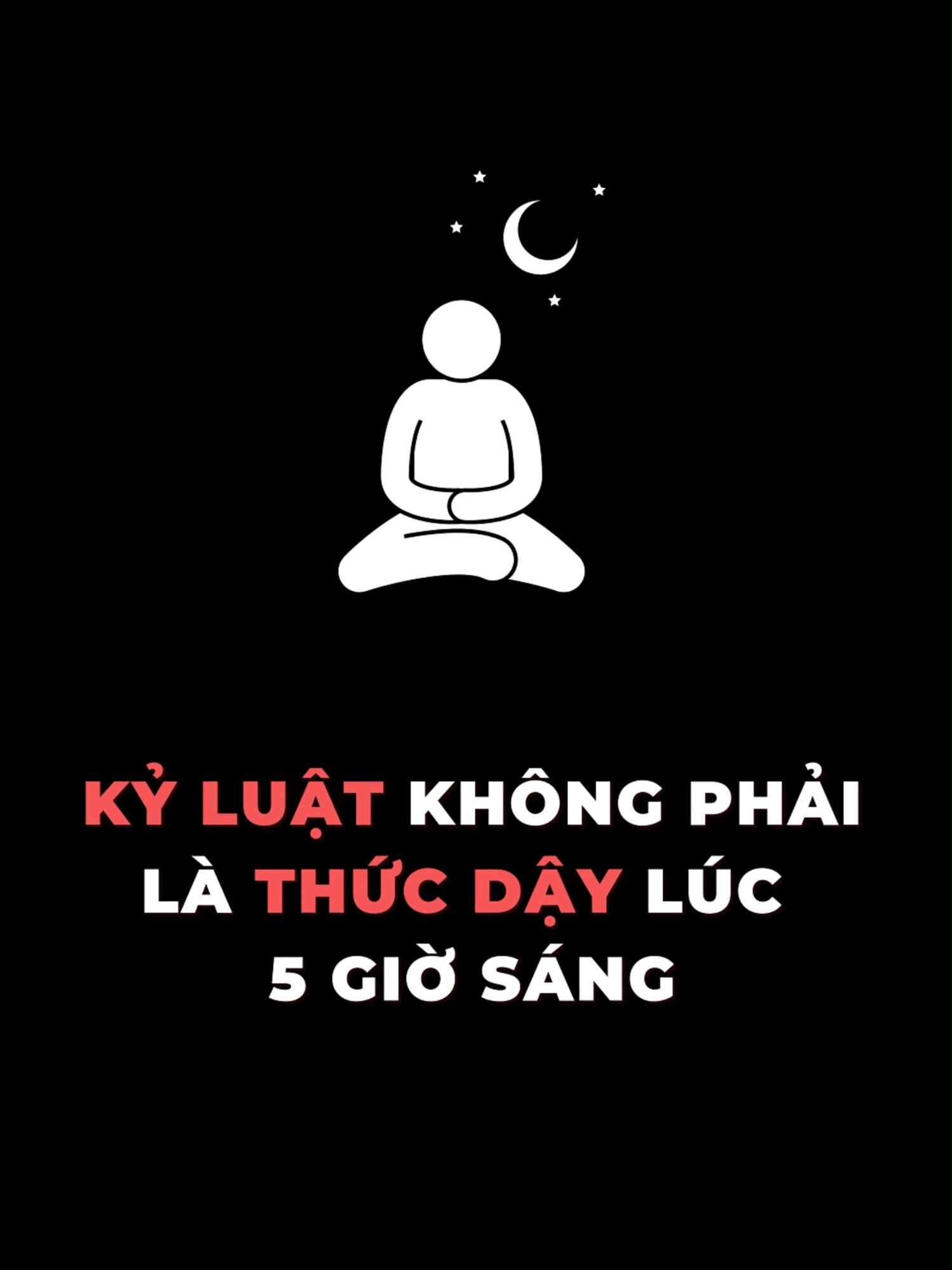 Kỉ luật không phải là thức dậy lúc 5 giờ sáng #tamlyhocthanhcong #mindset #kyluat #thanhcong #xuhuong #viral #learnontiktok