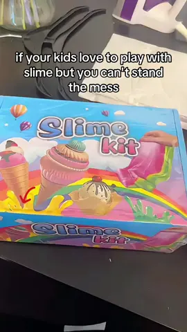 This is such a great little gift or activity idea for the kids! #slimevideo #kidsgifts #kidsgiftideas #tiktokmademebuyit 