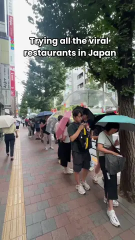 After eating our way through all the TikTok-hyped spots in Japan, here’s our top 5… with a few surprises! 🇯🇵🍜 #5. Onigiri Gorichan (Osaka) – Line out the door before they open! The salted salmon roe and curry onigiri were 🔥, but maybe not worth the long wait. Pro tip: arrive 20 mins early for quicker seating. #4. Ramen Tasunoya (Tokyo) – We waited an hour in the rain for dipping ramen, and it was beyond worth it. Easily the most flavorful ramen of the trip. #3. Hikiniku to Come (Kyoto) – Simple hamburger patties and rice, but trust us, you’ll get the hype. We had to prepay three weeks in advance, but it was unforgettable! #2. Mouriya (Kobe) – If Kobe beef is on your list, try Mouriya. Reservations are a must at the main location, but they have other spots with the same amazing taste minus the splurge. #1. Coco Ichibanya Curry – Yep, it’s a chain, but Japan’s Coco Curry was so good we went back THREE times! Just walk in, choose your spice level, and enjoy. Honorable mentions: Udon Shin, Gyukatsu, and Panel Cafe. But honestly? Some of our best meals were at random spots we stumbled into. So go explore and enjoy every bite! ✨ #JapanFood #JapanEats #TokyoFoodie #JapanTravel #FoodieAdventures #JapaneseCuisine #MustTryJapan #JapanBucketList #TravelEats #JapanFoodTour