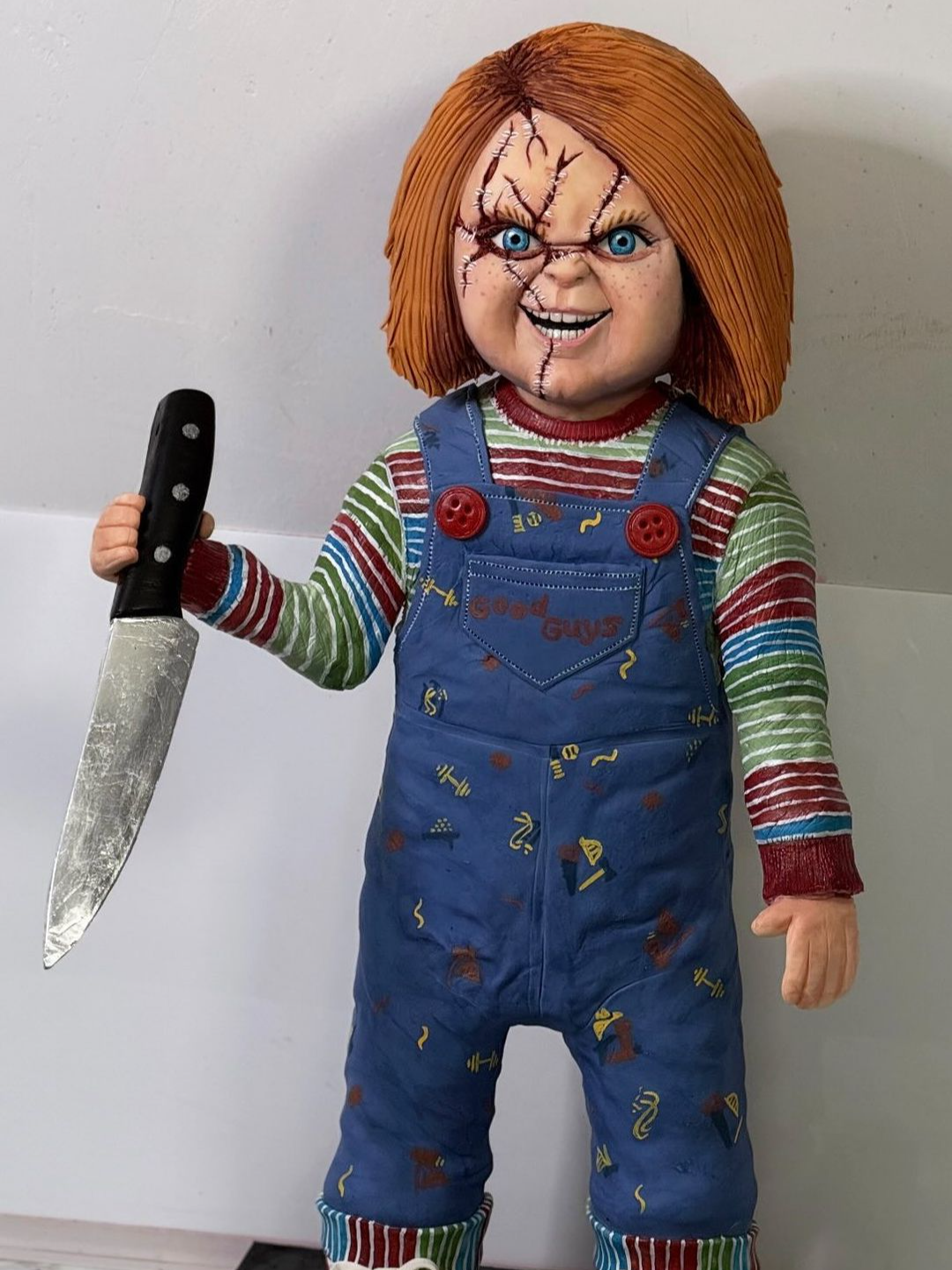 Incredible details 😲 . By @the_bakeking . . #art #chucky #cake #halloween #cakes