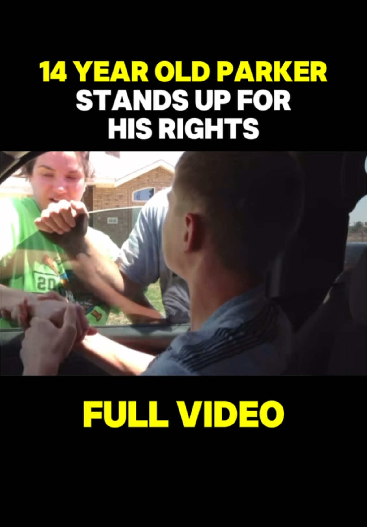 Cops say he is free to go with his dad, instead of mom 😧 #clipthatvid #parker #police #family 
