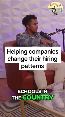 Helping companies change their hiring patterns  #gowiththeflo #podcast #gwtf #hiring #corporate #techtok #finance #fyp #upskill #college #losangeles 