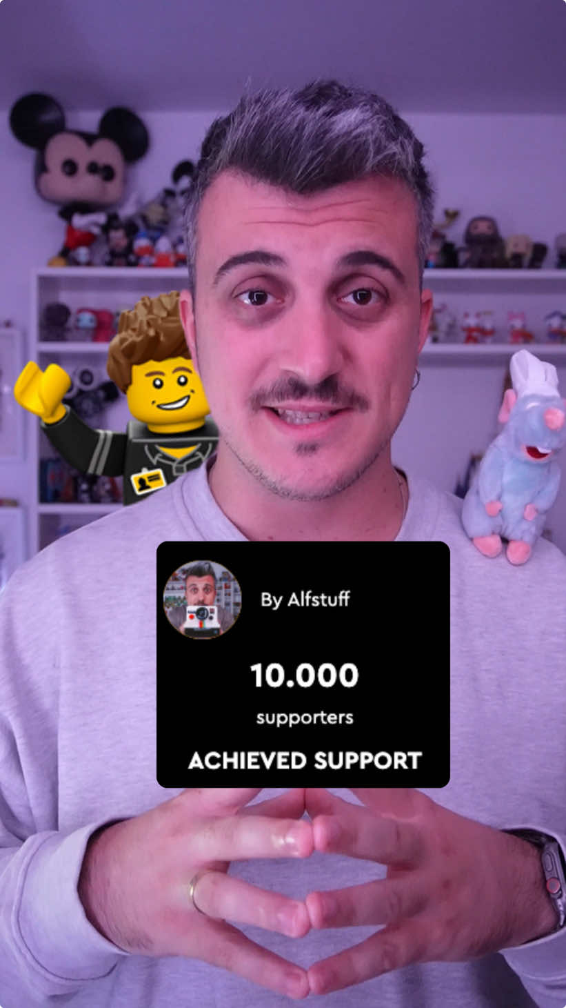 Nuestro primer proyecto de #LEGOIdeas de #Ratatouille ha llegado a los 10.000 votos. Y a partir de aquí solo queda esperar al veredicto final de LEGO, donde decidirán si lo hacen realidad o no 🤞🏽. #LEGOEspaña #Afol 