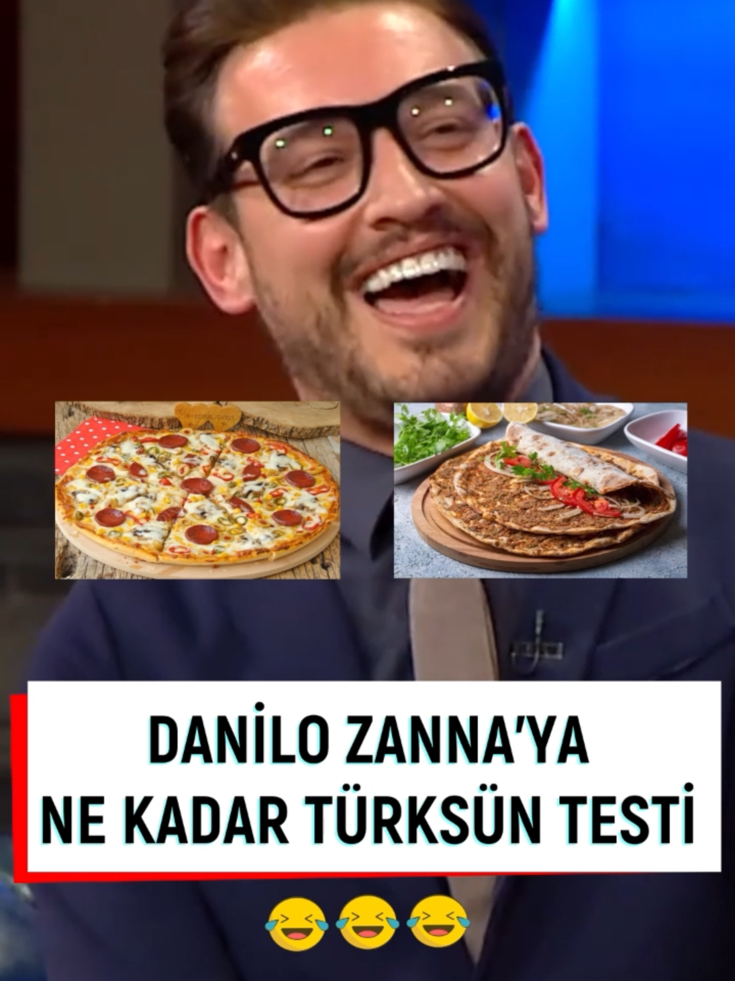 Danilo Zanna'ya Türklük Testi 😅 Kaynak: EYS TV | YouTube #komeditcom #danilozanna #komikvideolar #türkiye#itaya #yemek #komedi #reels