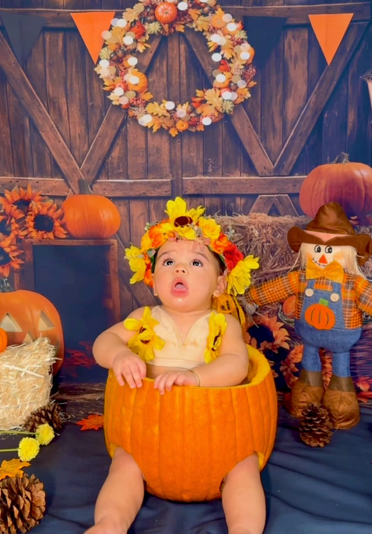 Los 7 meses de la gordiii de mamá😍🫶🏽 #parati #viral_video #calabaza #halloween2021 #Otoño 