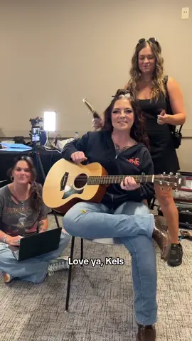 Celebrating the women in our category. It's Kelsea Ballerini time !! Joined by Dayna and Shelly ! #pajamajams #glamjams @Kelsea Ballerini @Dayna Slaughenhoupt @shellyfairchild 