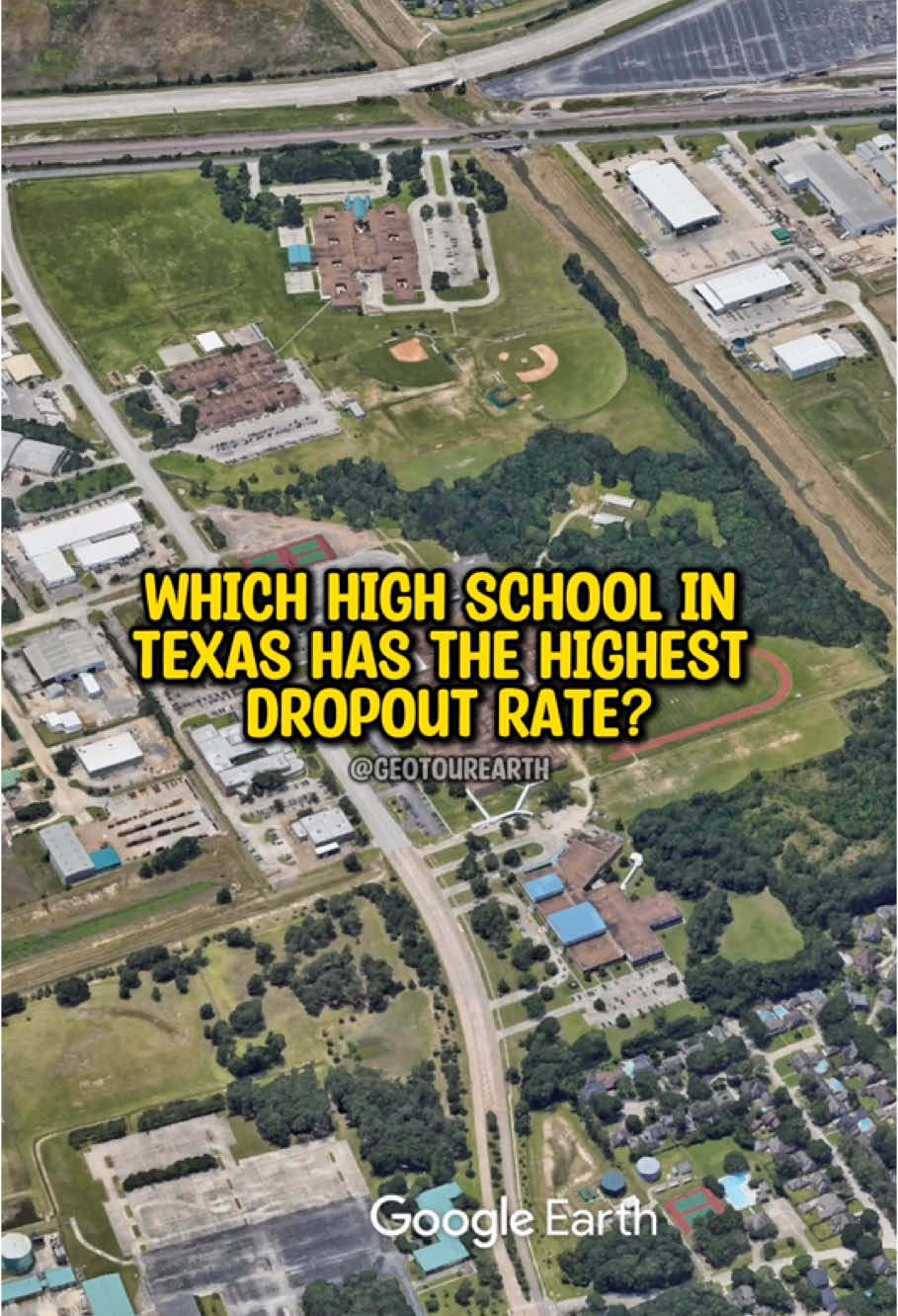 High Schools With The Highest Dropout Rate In Texas 🇺🇸 #texas #dropout #highschool #unitedstates #top10 #googleearth #school #northamerica #top5 #ranked #schoollife #top15