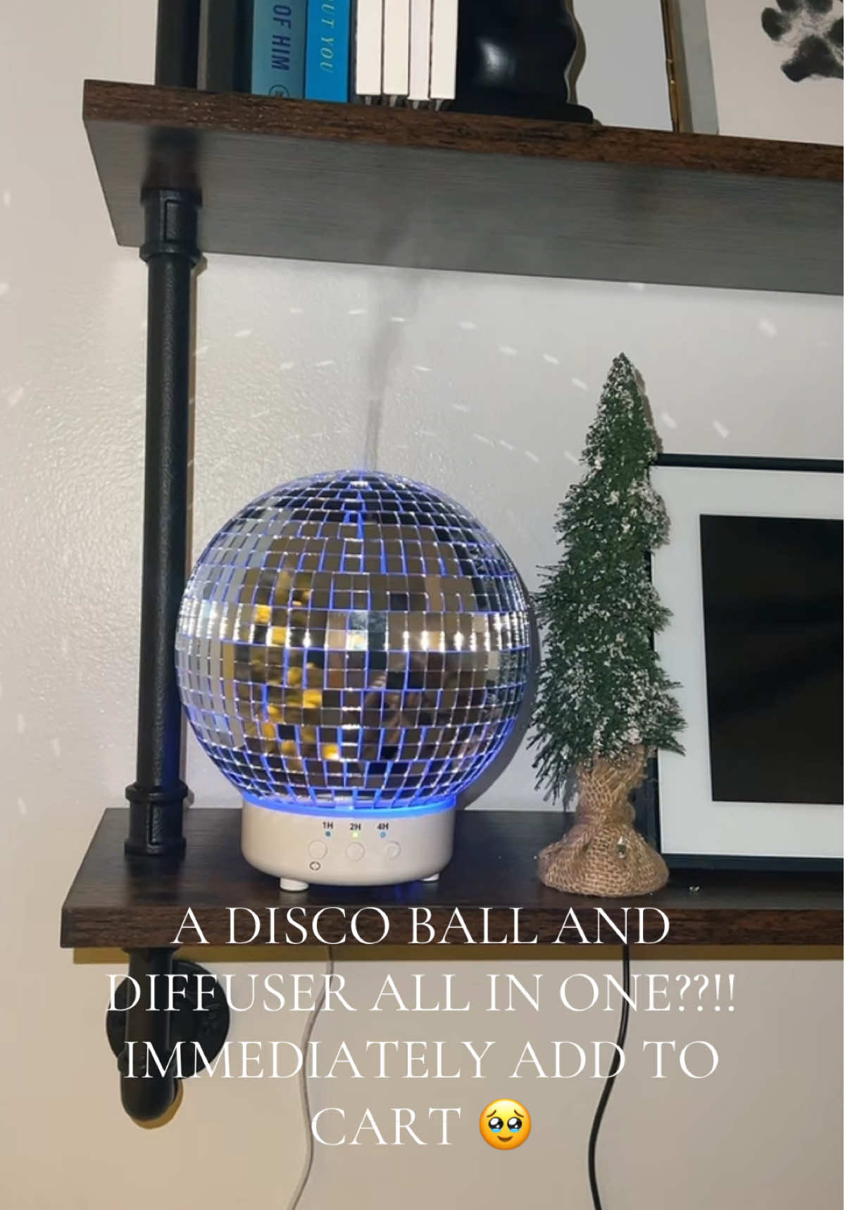 🥹 #foryou #foryoupage #tiktokshop #tiktokshopaffiliate #discoball #discoballdecor #discoballdiffuser #mirrorball #mirrorballdiffuser #discodiffuser #homedecor #tiktokshophomefinds #tiktokshophomedecor #oildiffuser 
