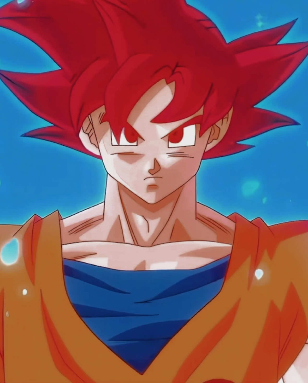 One of the best looking transformations on my opinion (different version of edit) |  #goku #dragonball #ssg #supersaiyangod #highestintheroom 