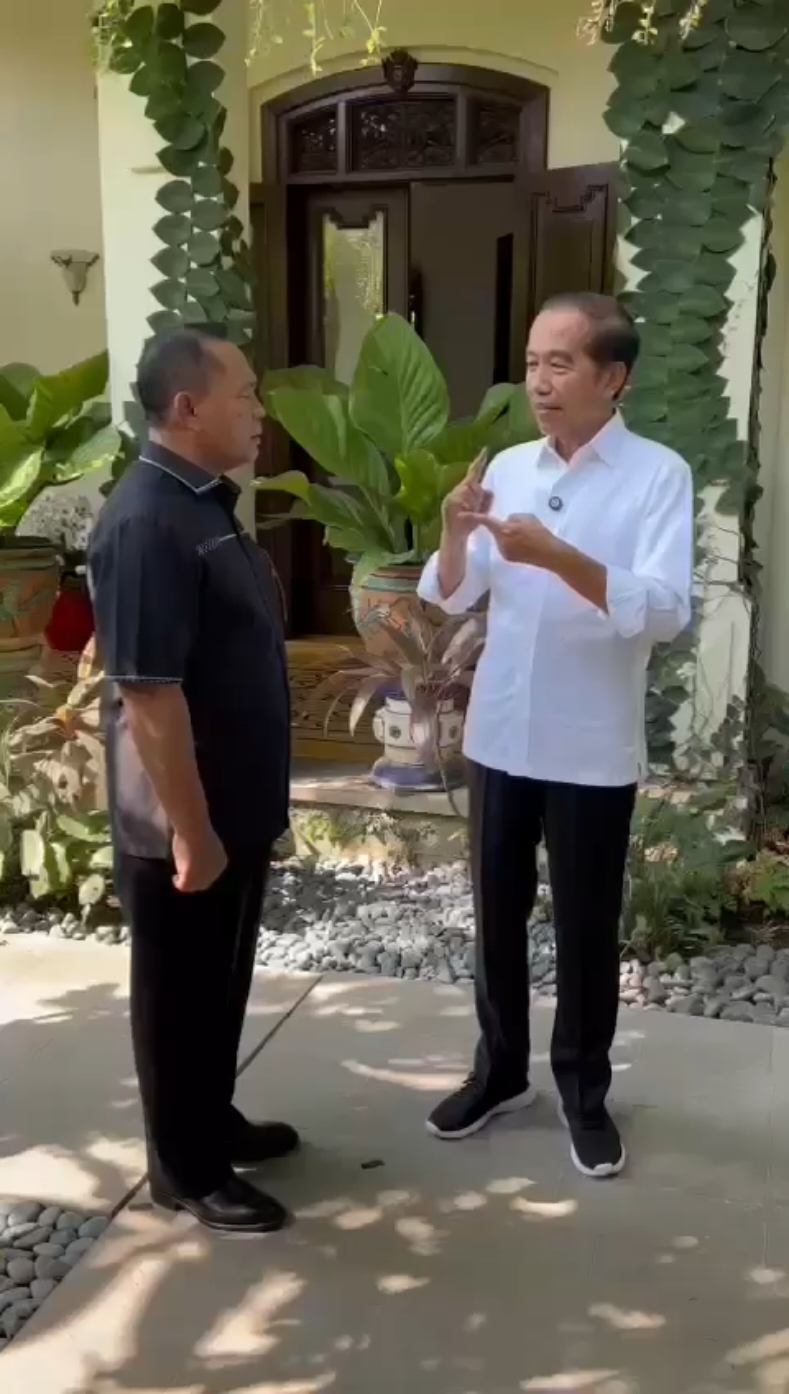 Temui Jokowi, Ini Pesan Presiden RI ke 7 ke Calon Wakil Gubernur Jambi Sudirman untuk Masyarakat