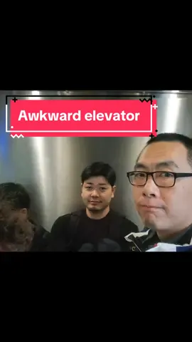 Creepin’ out the elevator