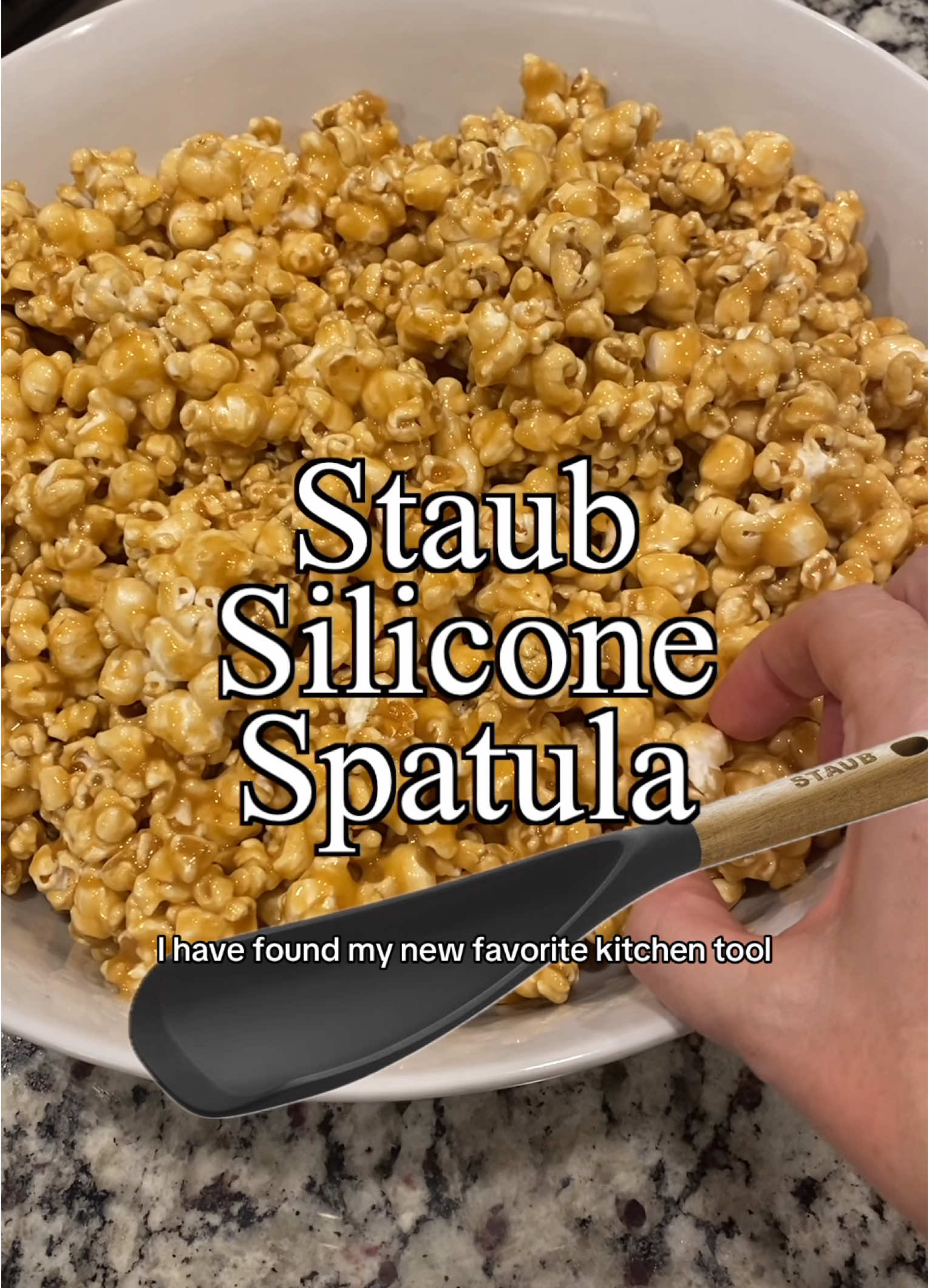 I’m really in love with this Staub spatula! It has become one of my favorite kitchen tools!