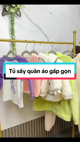 Tủ sấy quần áo gấp gọn tiết kiệm không gian cho ngôi nhà của bạn #giadung #giadungtienich #giadungthongminh #tusay #tusayquanao #tusayquanaogapgon #maysayquanao #maysayquanaogapgon 