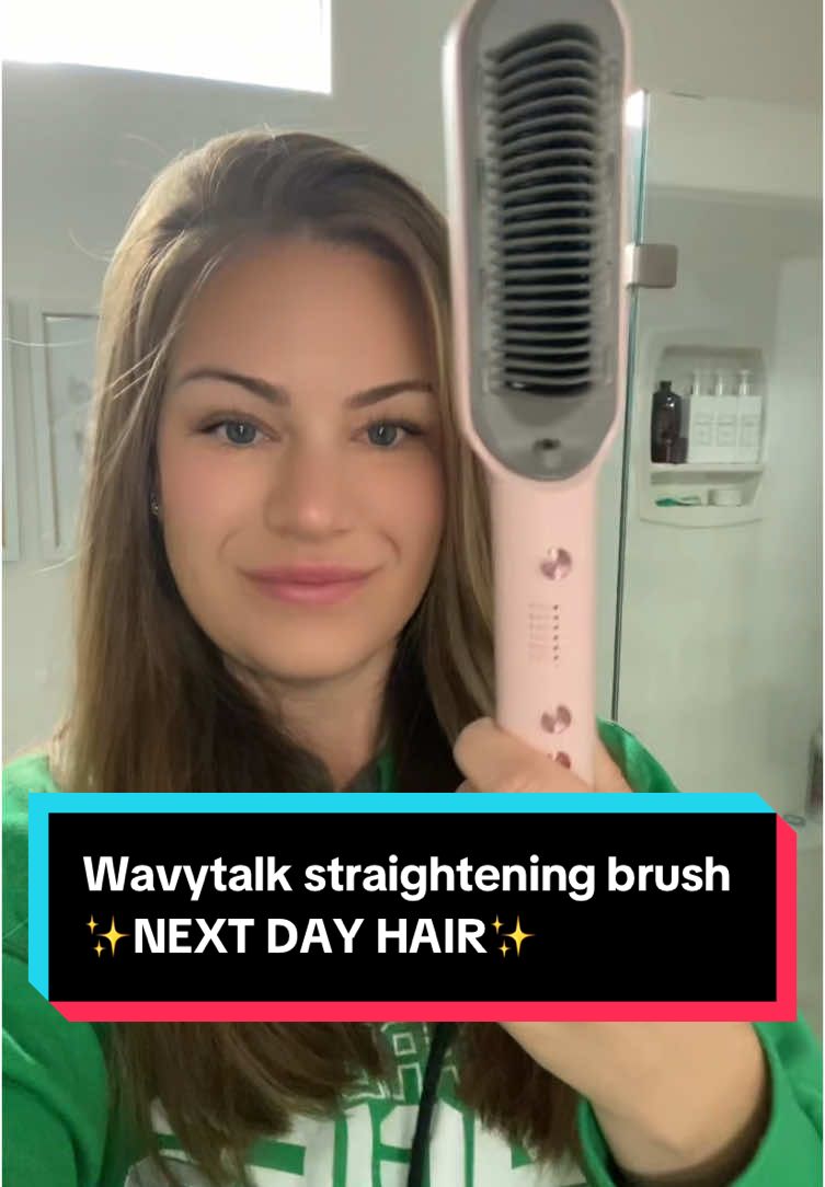 #wavytalk #hairtok #straighteninghair #straighteningbrush #affiliate #hairhealth #tiktokshopfinds #tiktokshopblackfriday 