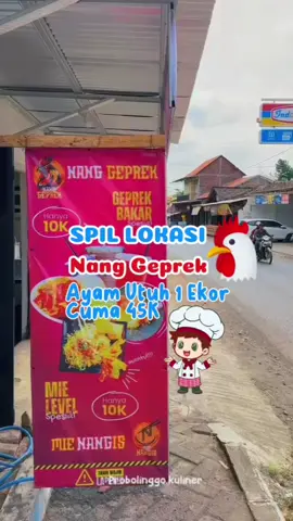 Lokasi kita dari arah barat ya gaiss #fyp #probolinggokuliner #ayamutuh #kuliner 