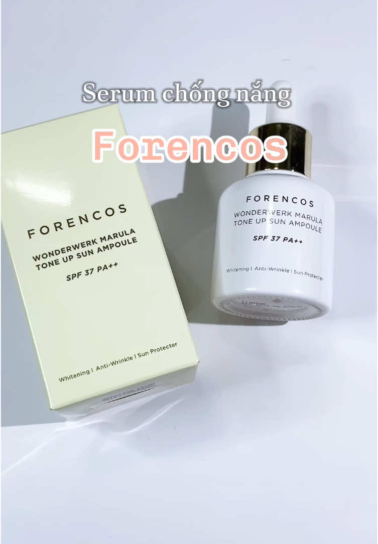 Serum chống nắng 3in1 tiện lợi #serumtrangda #kemnangtone #serum #kemchongnang #forencos @Forencos Official Store 