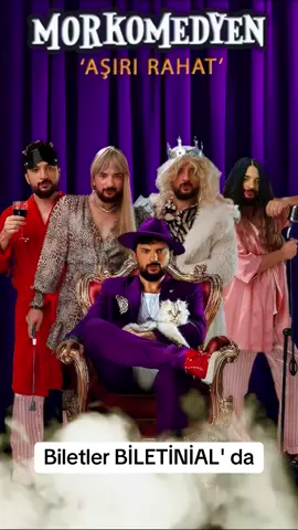 BEKLENEN GÖSTERİ GELDİ !!!! Morkomedyenin tek kişilik StandUp gösterisi ' Aşırı Rahat '  yetişkin komedisi ile 7 sene sonra  sizlerle buluşuyor.  Biraz muzip , biraz iğneli ,biraz fırlama ... 10 KASIM  İSTANBUL / DURU TİYATRO  12 KASIM  İSTANBUL / TORİUM AVM  13 KASIM  İZMİR / İSTİNYEART 15 KASIM BURSA / PODYUM SANAT MAHAL  20 KASIM  ANKARA / PANORA SANAT MERKEZİ  28 KASIM  İSTANBUL / KARTAL SANAT MERKEZİ  4 ARALIK  ANTALYA. / TÜRKAN ŞORAY  11 ARALIK SAKARYA /  TED SAKARYA  22 ARALIK MERSİN / MEZİTLİ KÜLTÜR M  23 ARALIK ADANA. /  01 BURDA PSG  25 ARALIK İSTANBUL / TRUMP SAHNE