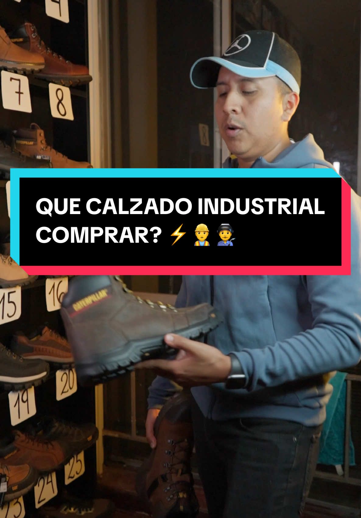 En Calza Xpress sabemos que cada trabajo exige un tipo de protección 👷‍♂️👢.  Descubre en este video nuestros calzados industriales Caterpillar, desde modelos con punta de acero 🦾 para la construcción 🏗️ hasta opciones con punta compuesta ⚡ para áreas eléctricas.  Encuentra el calzado que garantiza tu seguridad sin sacrificar comodidad y estilo 💪👞. ¡Dale play y protege tus pasos con nosotros! 🥾⚒️  #CalzadoIndustrial #Caterpillar #SeguridadLaboral #CalzaXpress #TrabajoSeguro #ProtegeTusPasos #viral_video #fyp 