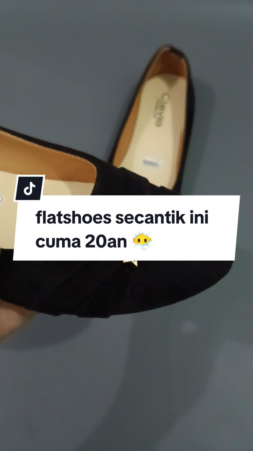 #flatshoes #sepatuwanita #sepatucasual #flatshoesteplek #fyp #teplekwanita #flatshoeshitam 