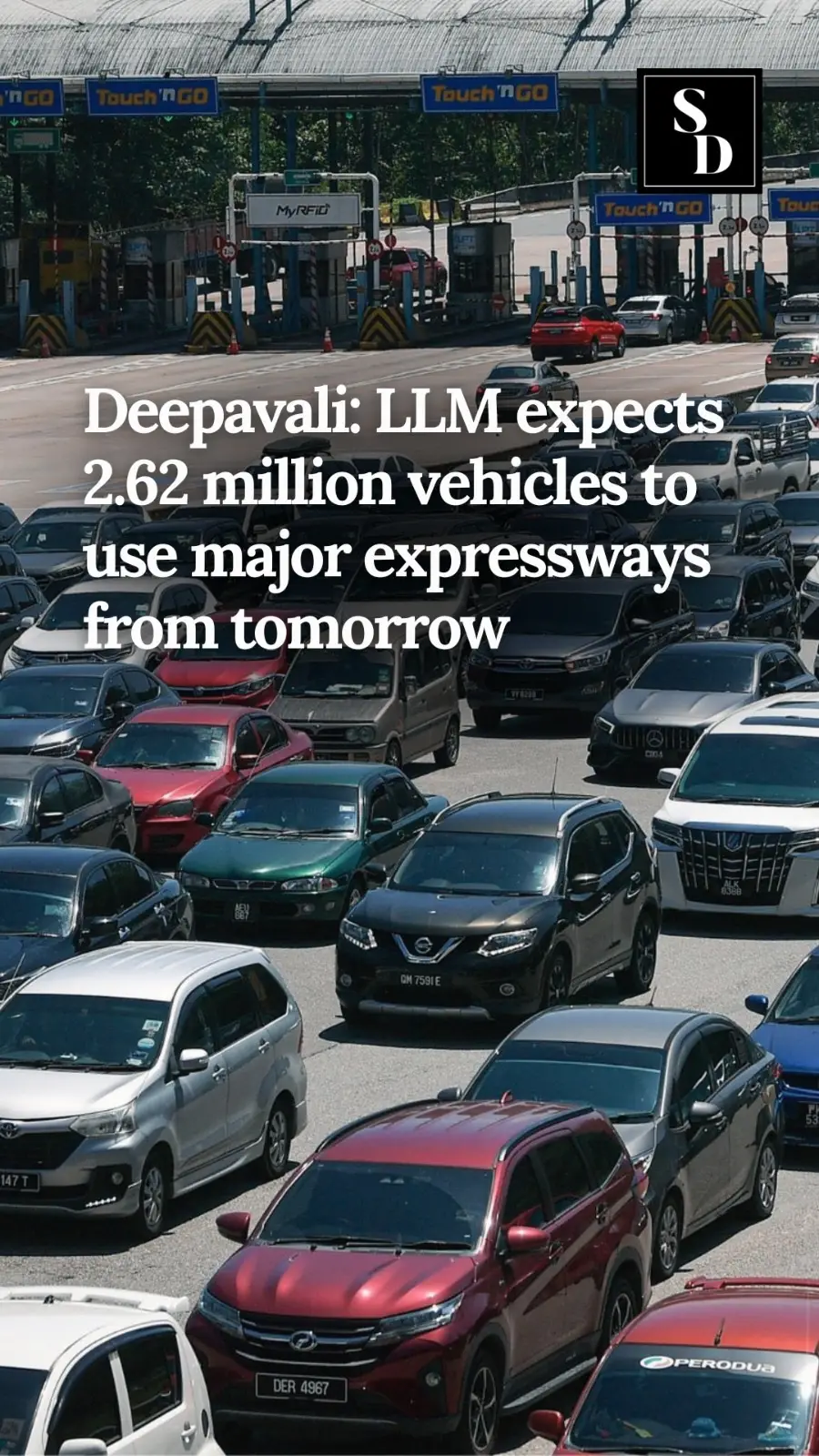 Visit www.sinardaily.my for more stories. #MalaysianHighwayAuthority #LLM #MajorExpressways #PLUS #EastCoastHighway #Deepavali #SazaliHarun #Traffic #Vehicles #SinarDaily