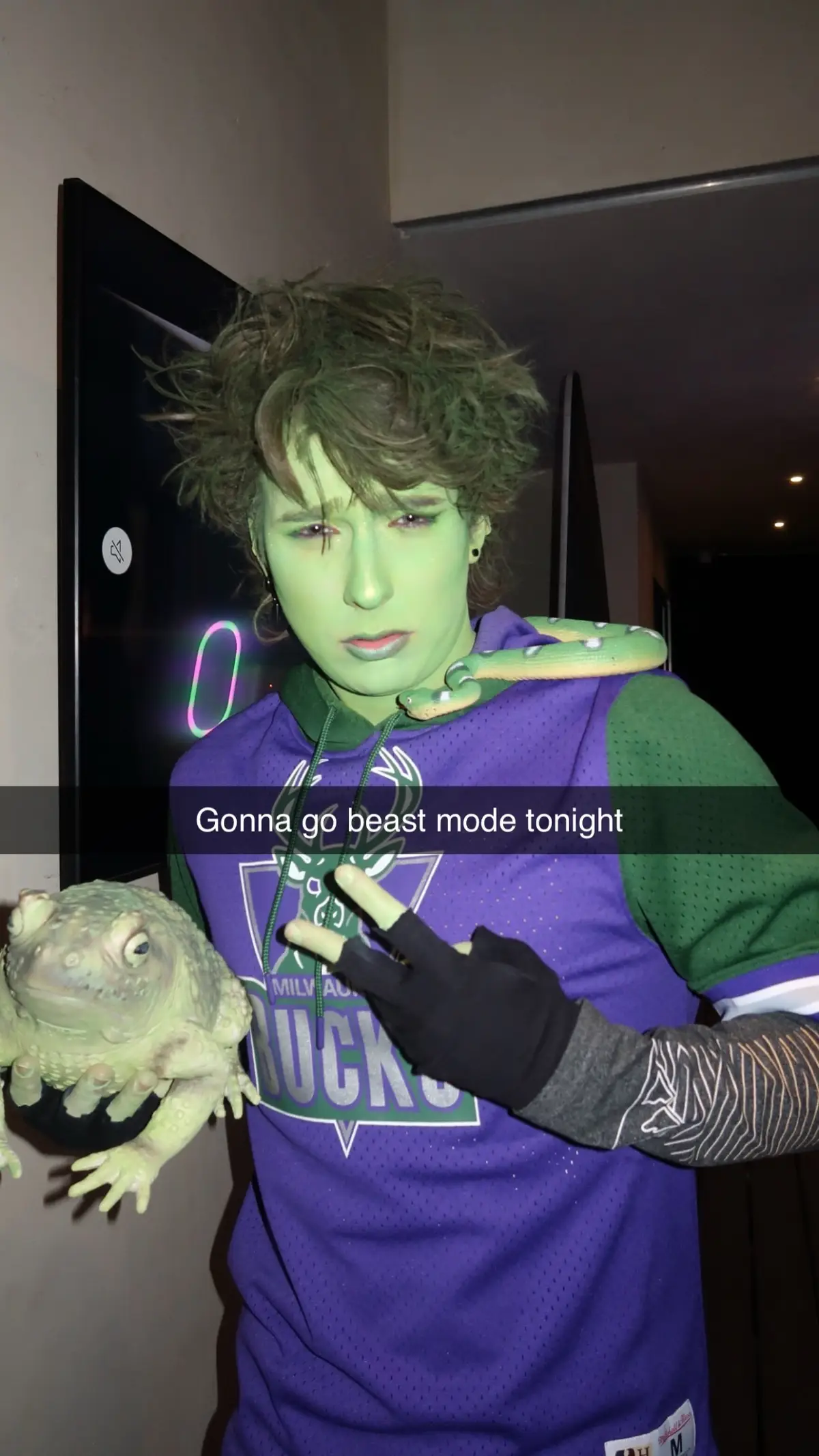 #halloween #beastboy #teentitans #fyp #green 