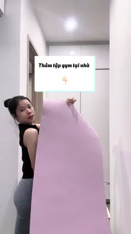 Thảm tập cho mấy bà mới bắt đầu tập #xaykenh #xuhuongtiktok2024 #thamtapgymyoga #chamsocbanthan #lamdep 