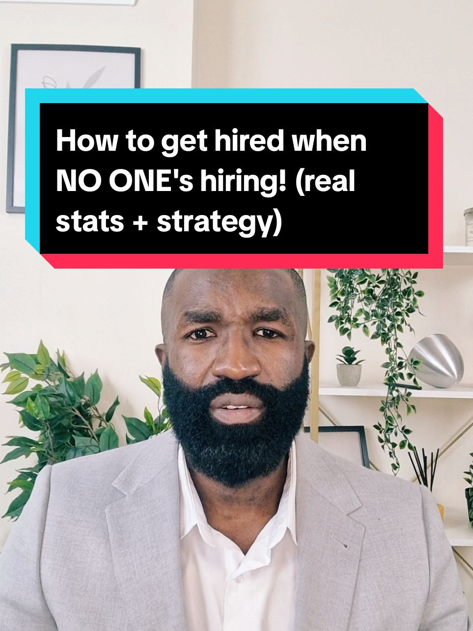 How to get hired when NO ONE's hiring! 📉 (real stats + strategy) #fyp #careeradvice #jobs2024 #salarynegotiation #jobmarket 