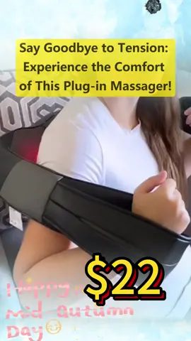 Neck Shoulder Back Massager with Heat - Shiatsu Massager Adjustable Relaxing Gift Plug-in Comfort#michaelsdealstiktokshop #tiktokinfluencer #michaelkelson #michaelkelsonthetiktokstar #cylejohnsonthetiktokstar #cylejohnson #cylejohnsonthedogtrainer 