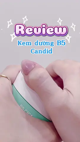 Review kem dưỡng B5 Candid, chân ái cho những ai xài retinol nha #candid #kemduongb5candid #kemduongphuchoi #candidskincare #skincare #reviewlamdep #CaMeoReview #CapCut 