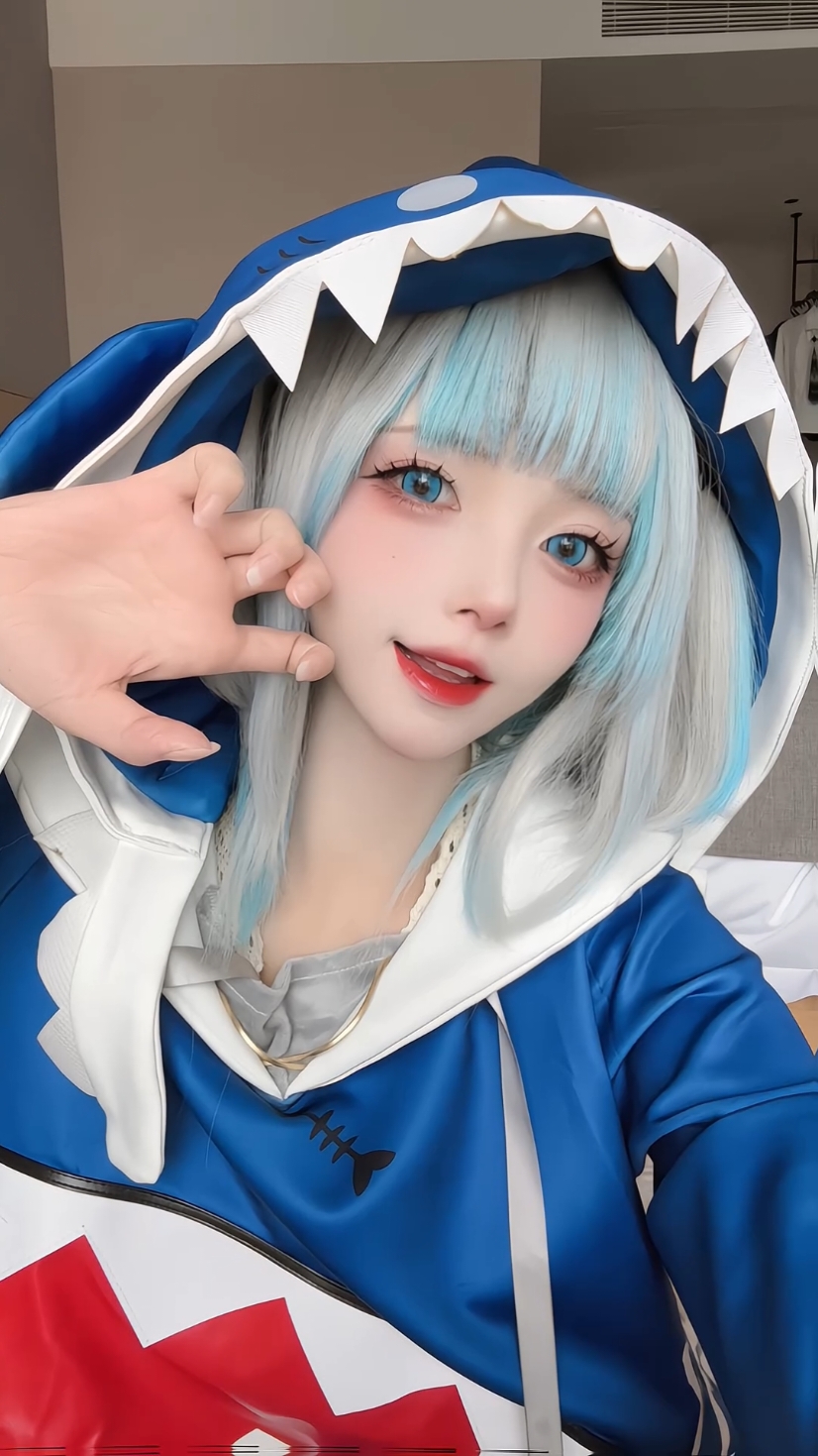 💙 #gawrgura #gawrguracosplay #hololive #fyp #fypシ