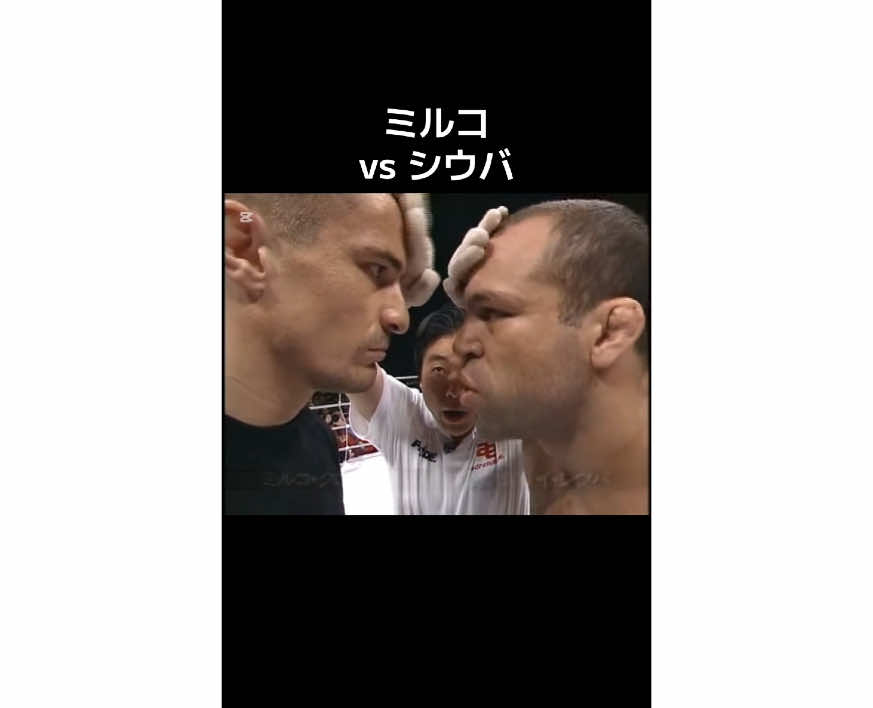 #mma #Pride #mmafighter #ヴァンダレイ・シウバ #ミルコ・クロコップ