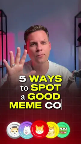 5 ways to spot a good meme coin #crypto #top 