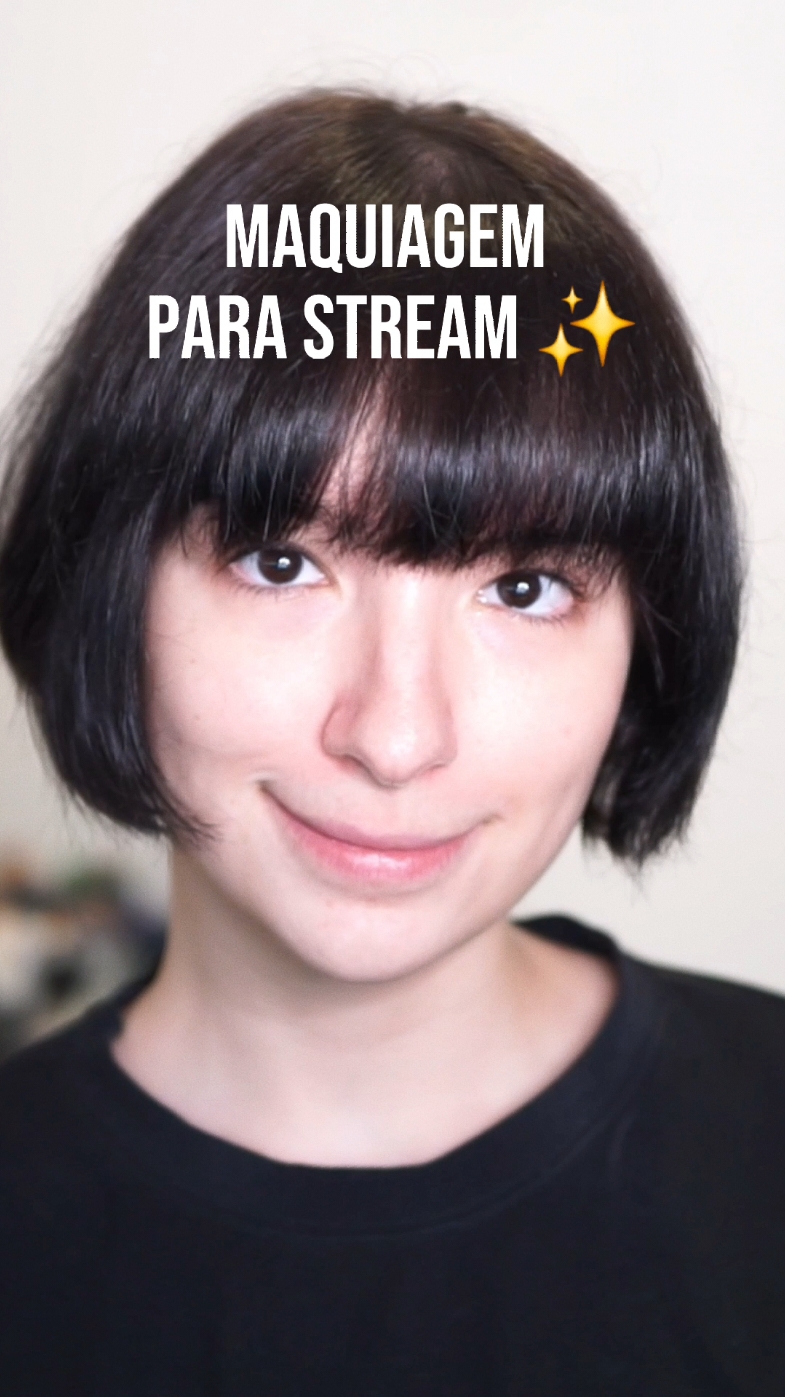 mini tutorial da maquiagem que uso na stream~ #streamer #otakugirl #grwm #arrumesecomigo #routine 