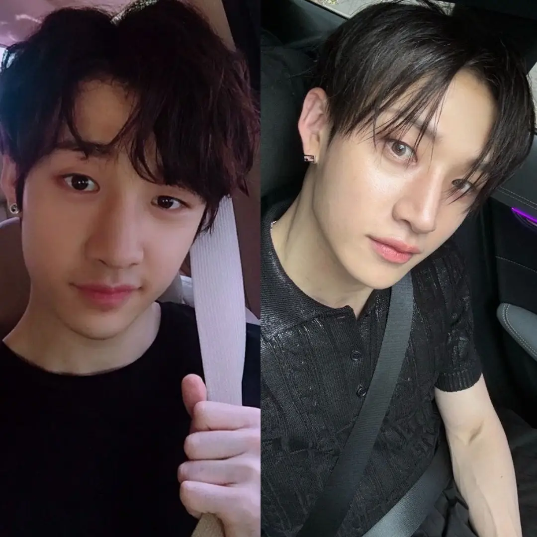 doing this trend i literally cried, they grew so much #straykids #skz #bangchan #leeknow #changbin #hyunjin #han #felix #seungmin #jeongin #fyp #fy