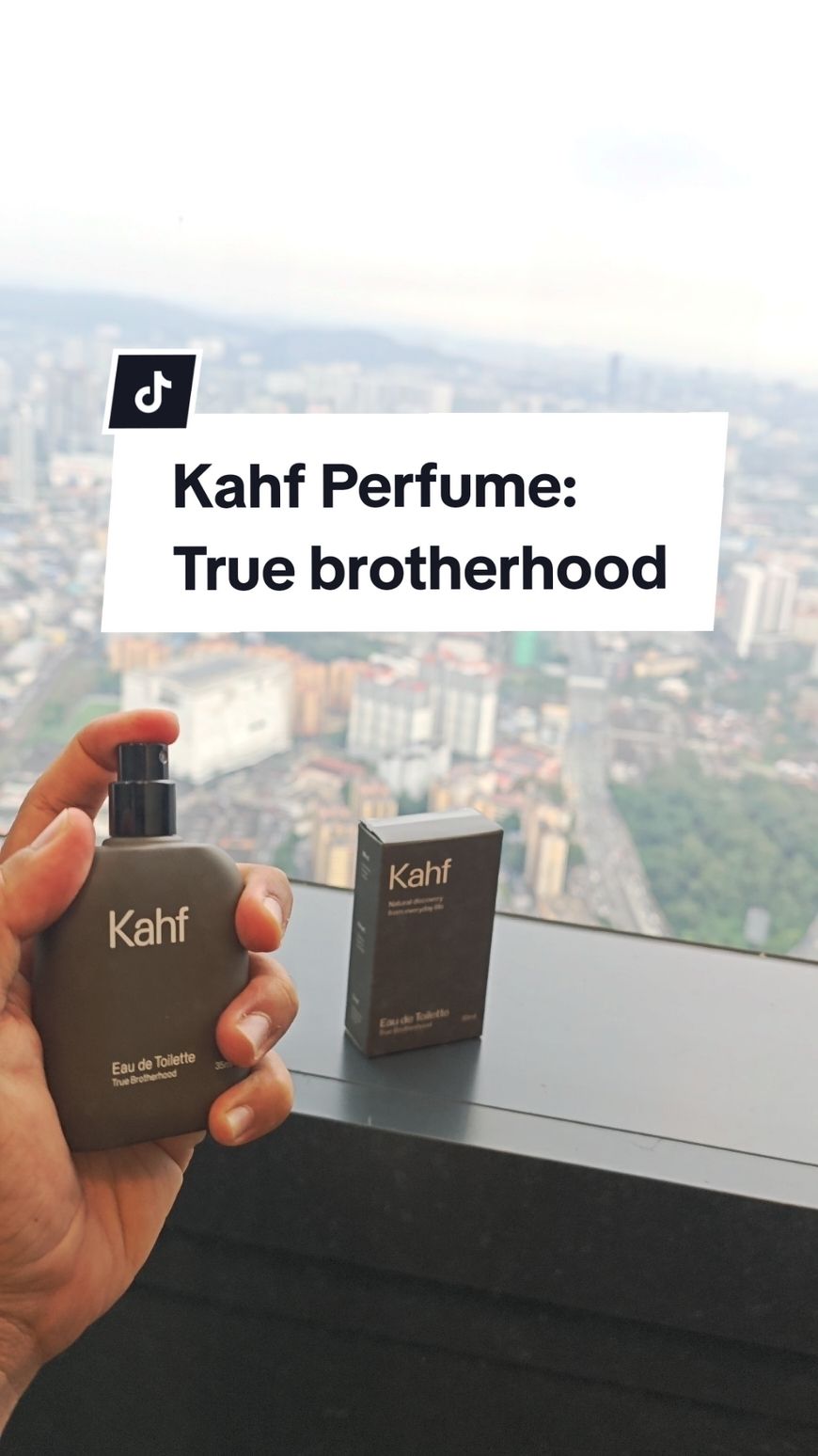 Untuk lelaki yang tenang dan maskulin. #kahfperfume #truebrotherhood #masculine #men #tiktokaffiliate 