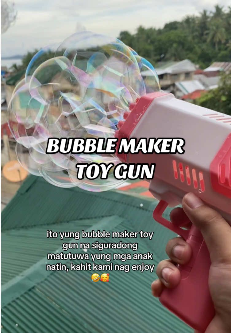 Bubble Maker Toy Gun na sigurado talaga matutuwa mga anak natin  #toygun #bubblemaker #childrenstoys #playingtime 