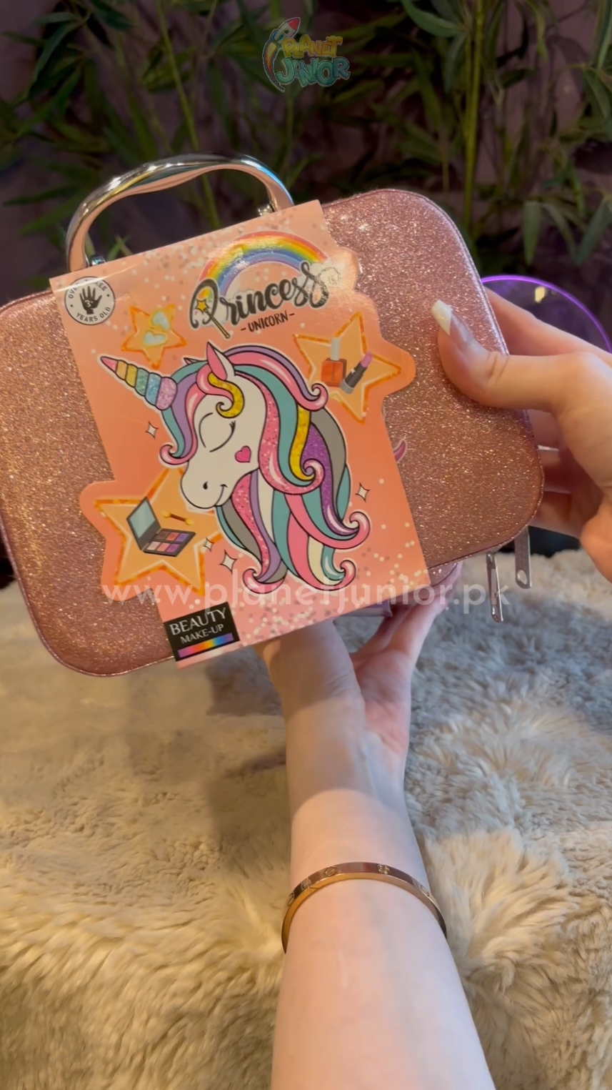 🌈✨ Latest Cute Makeup Box Collection is here! ✨🌈 💄Complete Beauty Experience: A vibrant collection of pretend makeup items for fabulous princess looks!  🦄Whimsical Design: Adorable themed packaging that sparks creativity!  🎭Interactive Play: Perfect for role-playing and experimenting with different styles!  💭Durable & Safe: Crafted from high-quality, non-toxic materials for worry-free fun!  🛒 Grab yours today: https://planetjunior.pk/collections/makeup-beauty-sets #mrpj #planetjunior #makeupforkids #girltoys #kidsmakeup #girlyfun #playtime #littlefashionista #girlmakeup #creativeplay #glamup #kidsglam #unicornmagic #kidsmakeup #creativeplay #giftideas #imaginationstation #pakistantoys #onlineshopping 