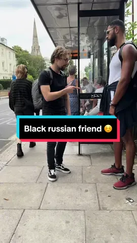 My Black Russian friend  #meme #comedyvideo #russian 