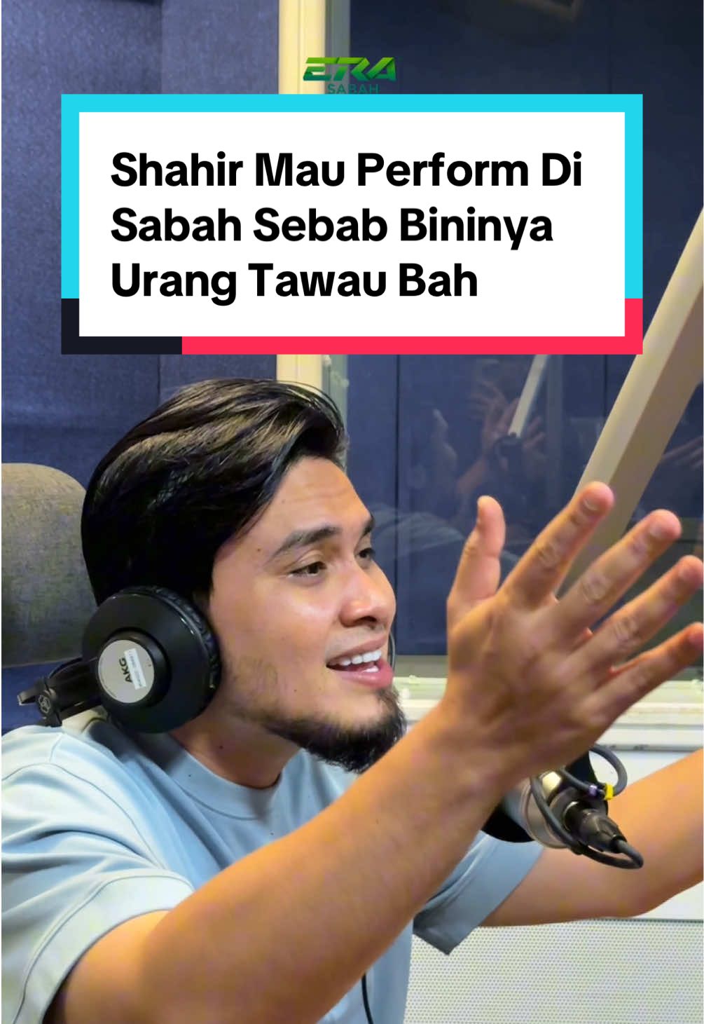 Semoga suatu hari nanti @Shahir Zawawi berkesempatan untuk buat performance di Sabah, sebab isteri pun orang Tawau jadi lagi indah la kalau bulih kasi hibur orang2 kampung bah bilang. 😊 #ERASabahKongsi #BahKasiJadiERA