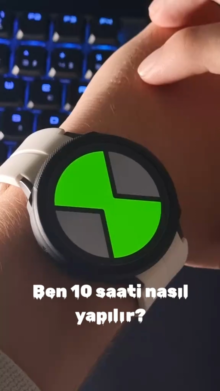 Ben 10 saati (omnitrix) nasıl yapılır? #işbirliği #ben10 #benten #omnitrix #akıllısaat 