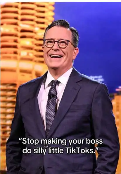 Get you a late night host who can do both! #Colbert 