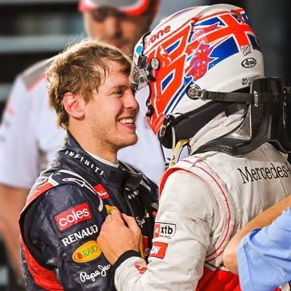 literally love them both so much #sebastianvettel #sv5 #jensonbutton #jb22 #f1 #f1tiktok #sebson #fyp