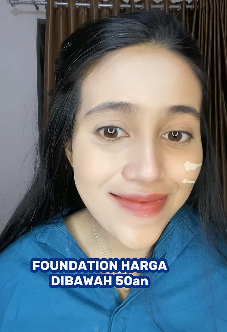 Hasil coverage foundationnya bagus banget😍 #foundationonlyou #onlyoufoundation #foundation 