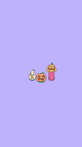 Happy Halloween!! It’s spooky week and the frogs wanted to wear their carvings! And apparently the cauldron was too cosy to pass up?! #frog #animation #cuteartstyle 