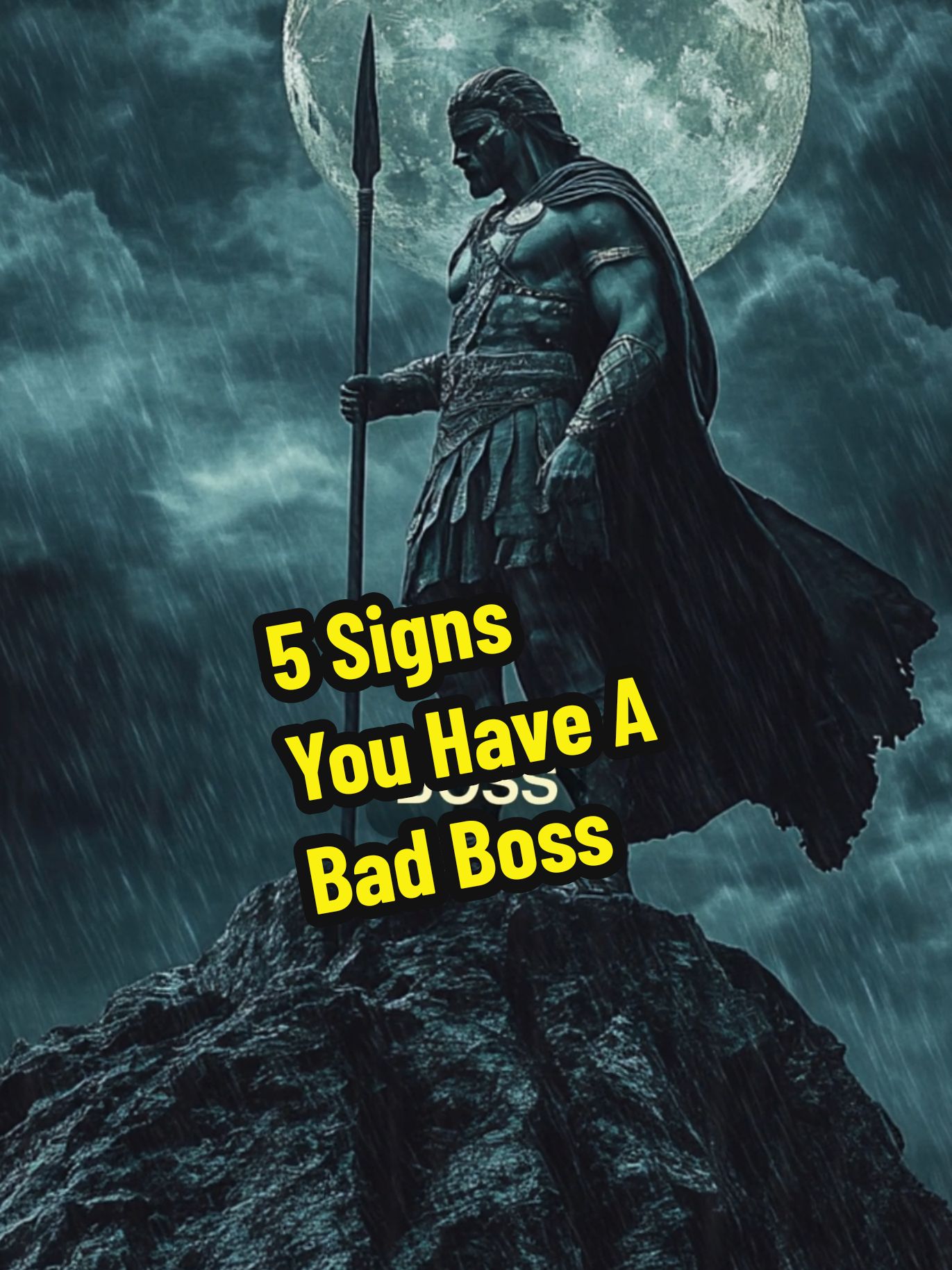 5 Signs You Have A Bad Boss. #moveinsilence #MoveForward #Nevergiveup #fyp #mindset #motivation #inspirationalstories #badboss #toxicboss #workplace #manager 